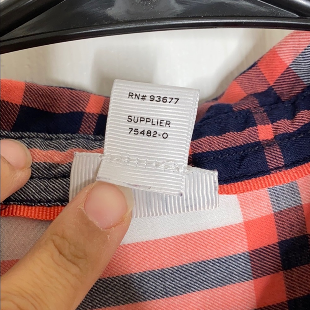 STYLUS plaid button down - Picture 4 of 6